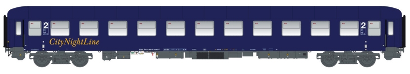 L.S. Models LS49060AC - H0 - Liegewagen Bvcmz 248.5, CNL, Ep. V - AC